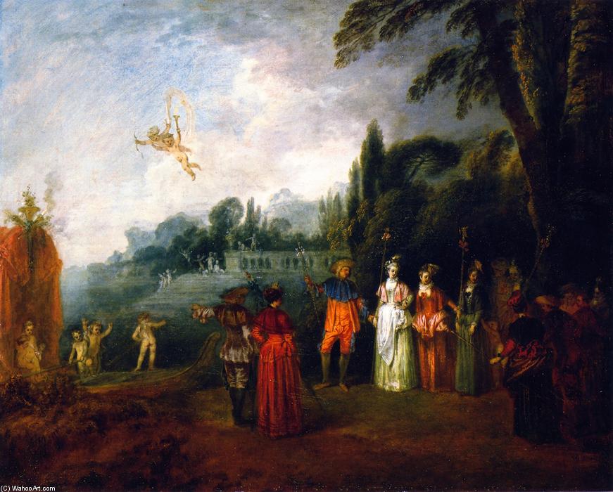 The Island Of Cythera — Jean-antoine Watteau
