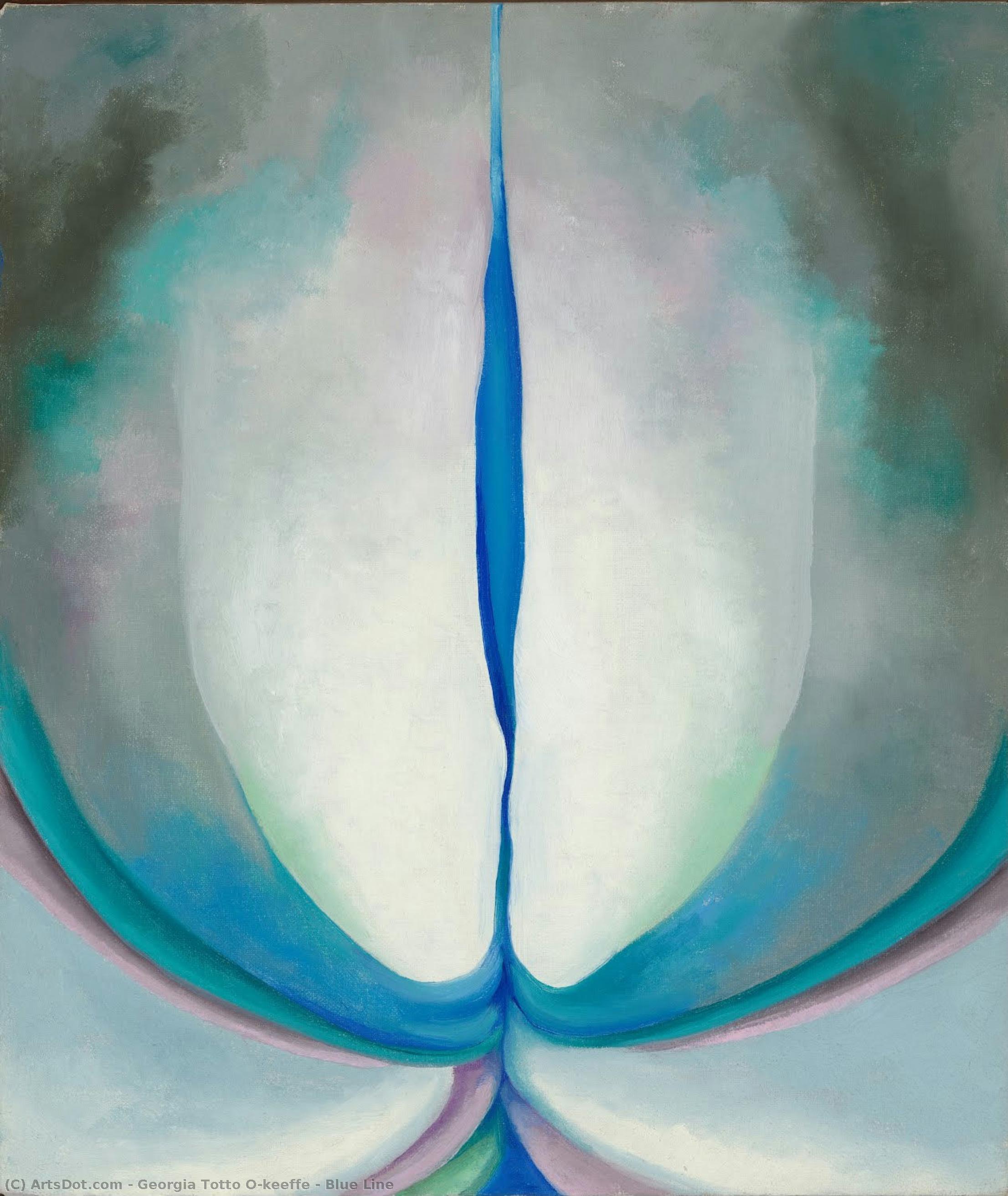 Blue Line — Georgia O'keeffe