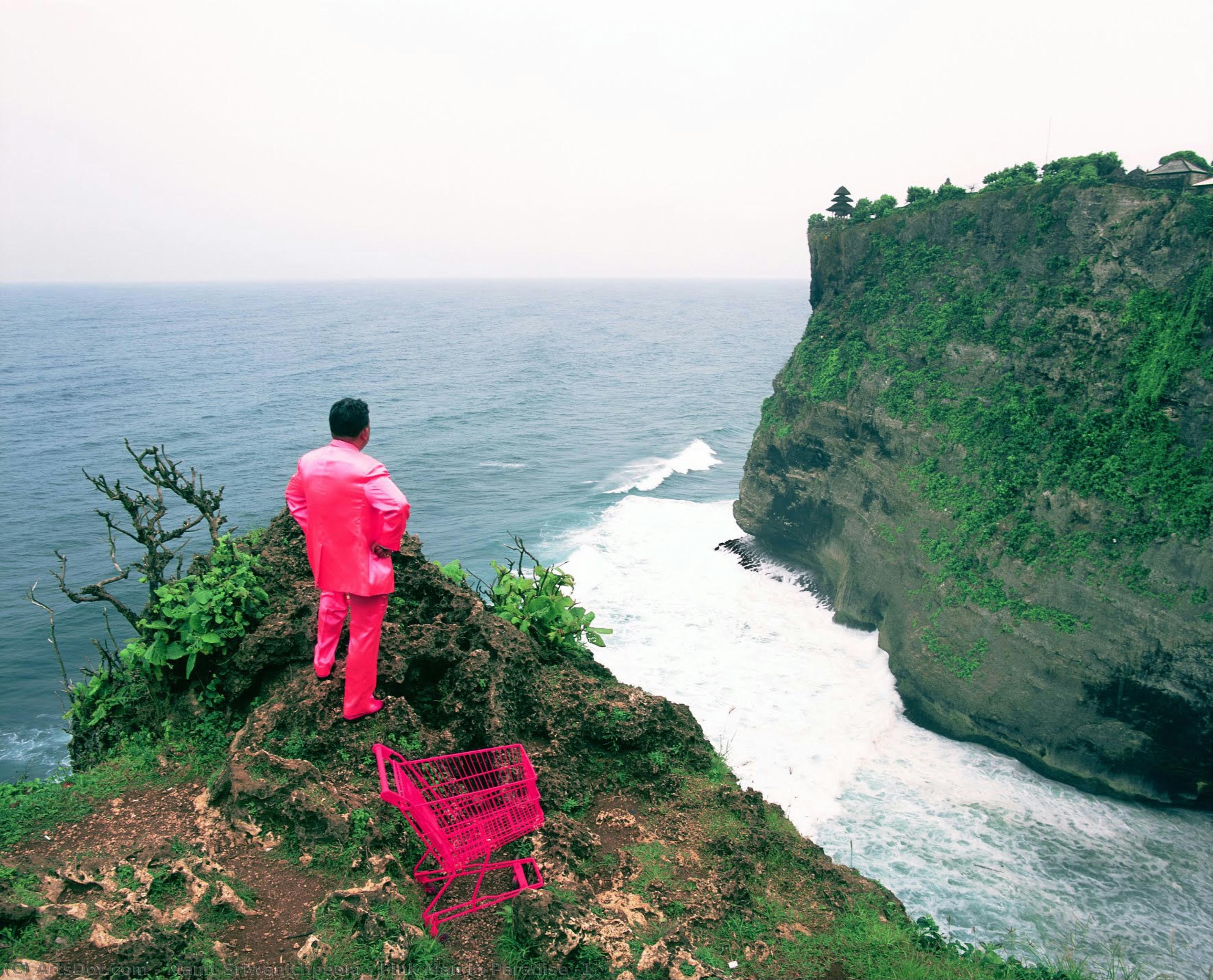 Pink Man In Paradise #1 — Manit Sriwanichpoom