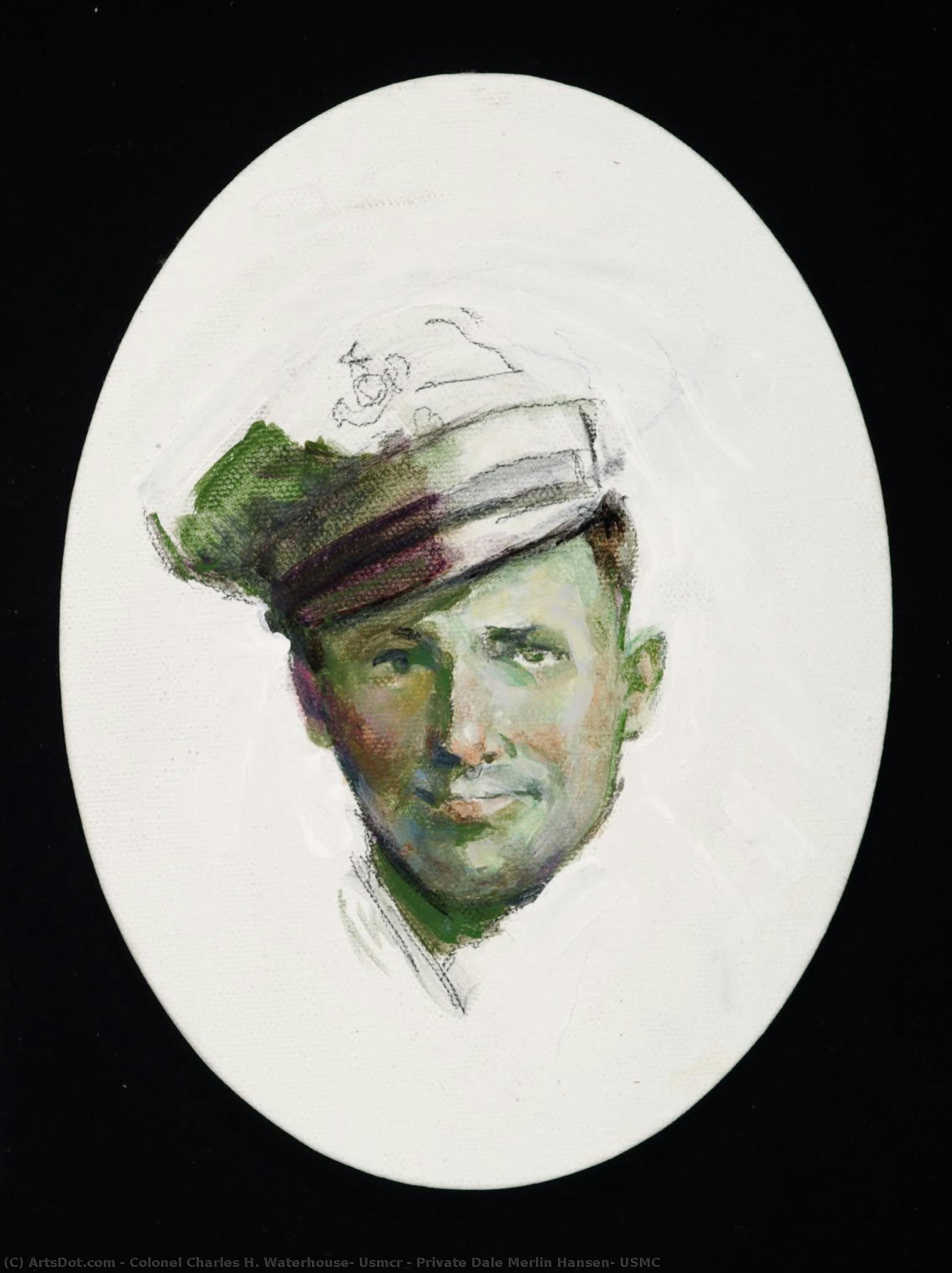 Private Dale Merlin Hansen, Usmc — Colonel Charles H. Waterhouse, Usmcr