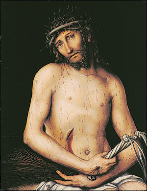 Chtist As The Man Of Sorrows — Lucas Cranach The Elder