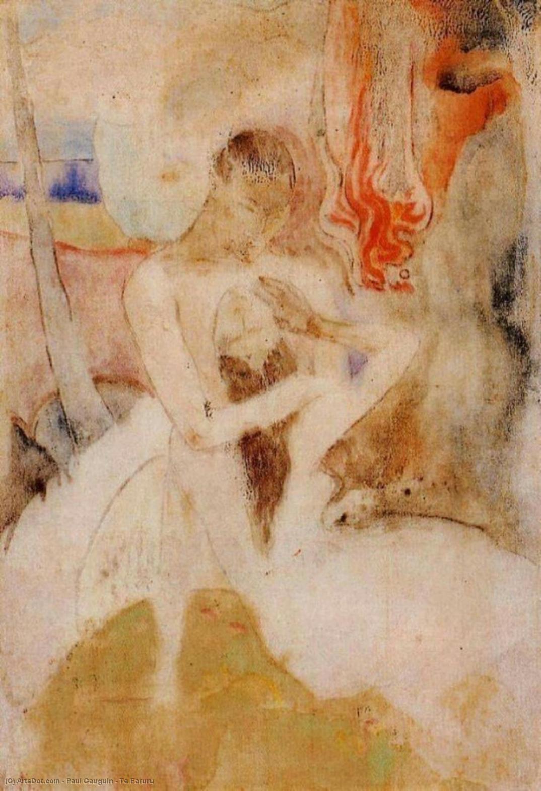 Te Faruru — Eugène Henri Paul Gauguin