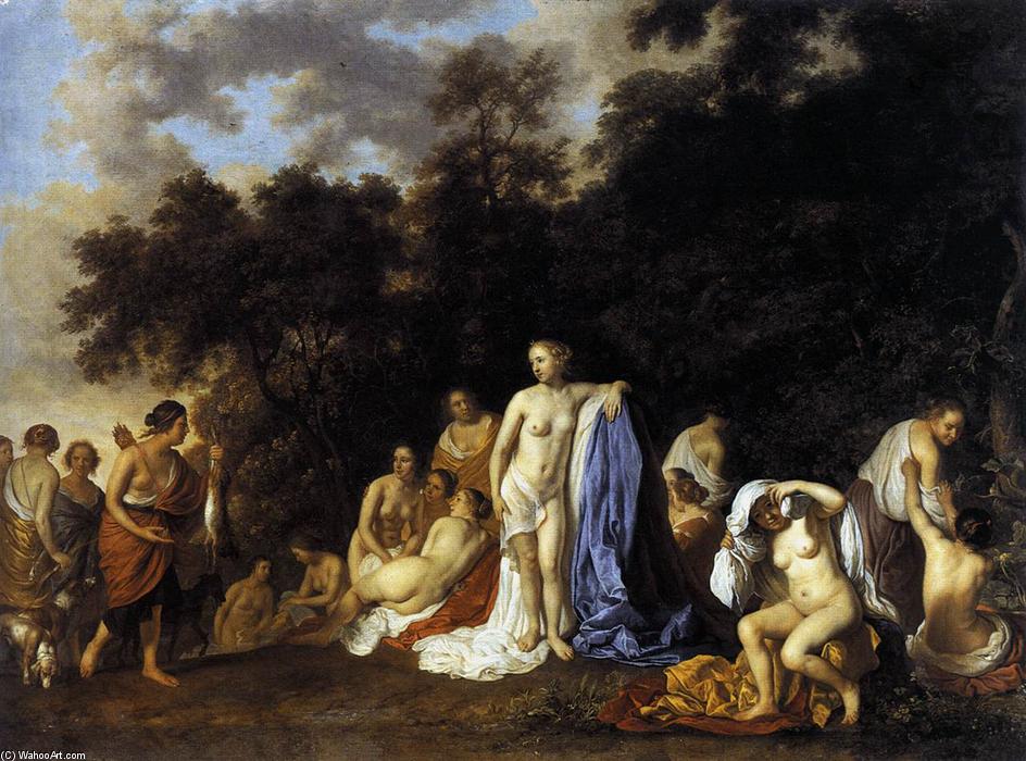 Diana And Her Nymphs — Якоб Ван Лу