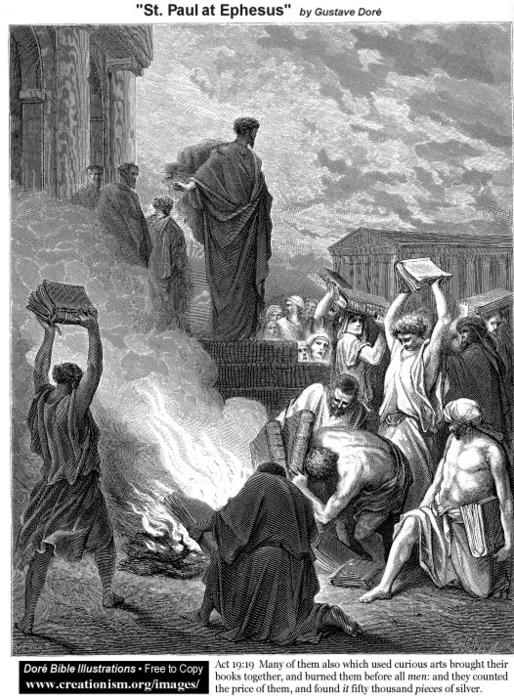 St.paulatephesus Übersetzung Deutsch: Sankt Paulus Zu Ephesus — Paul Gustave Doré