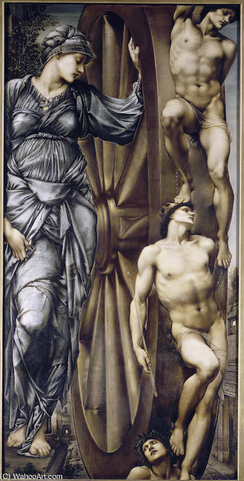 The Wheel Of Fortune — Edward Coley Burne-jones
