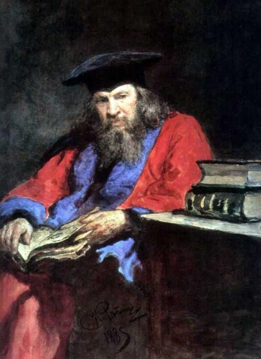 Portrait Of Dmitry Mendeleev. — Ilya Yefimovich Repin