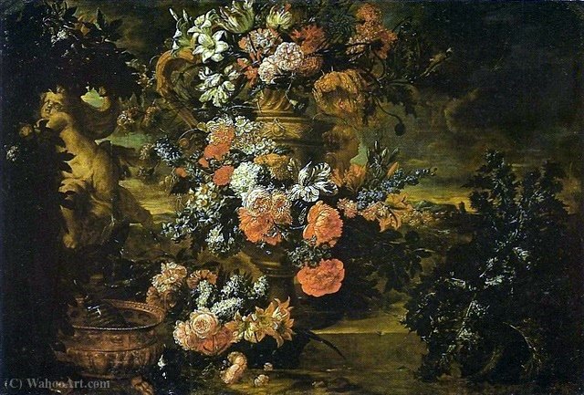 Large Vase Of Flowers. — Jan Baptist Bosschaert