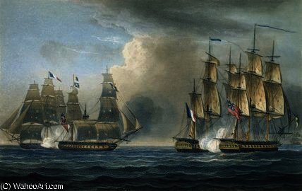 Capture Of The Pomone By Hms Arethusa Off Cuba — Tomas Vitkom