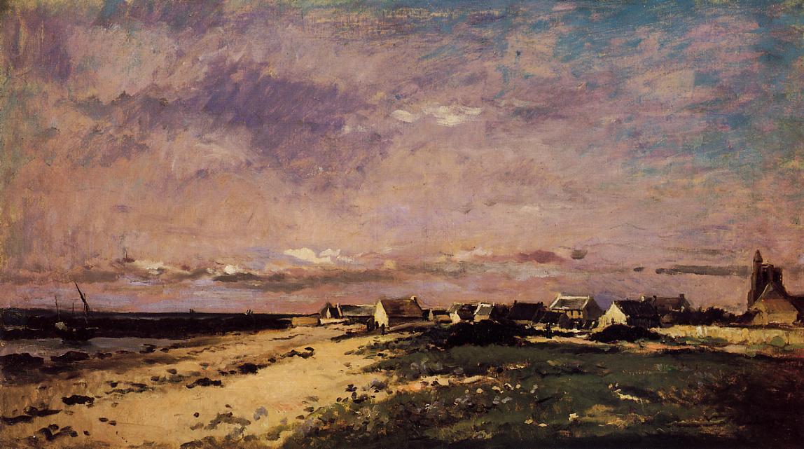 French Coastal Scene — Charles-françois Daubigny