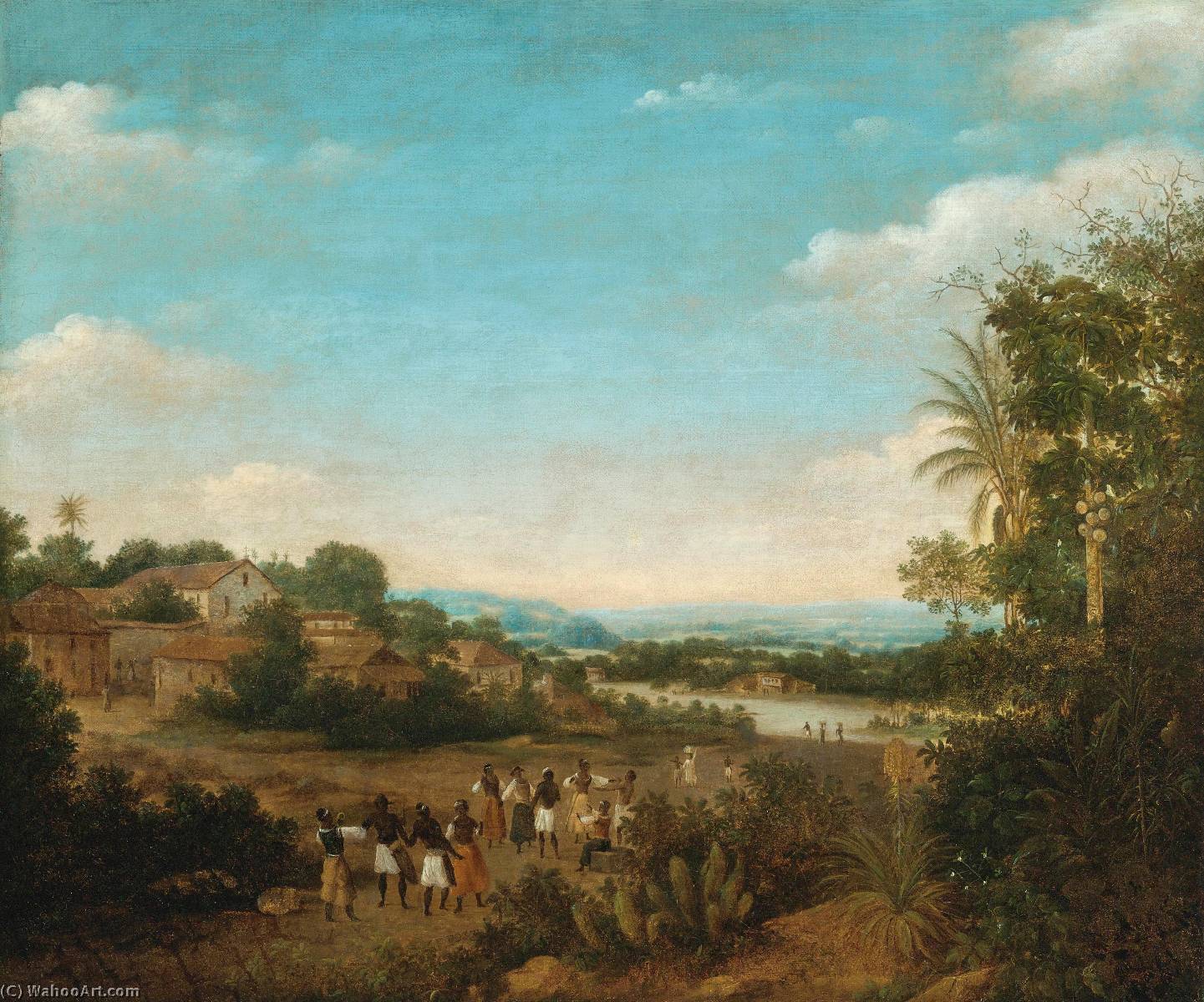 Riverside Village — Frans Jansz Post