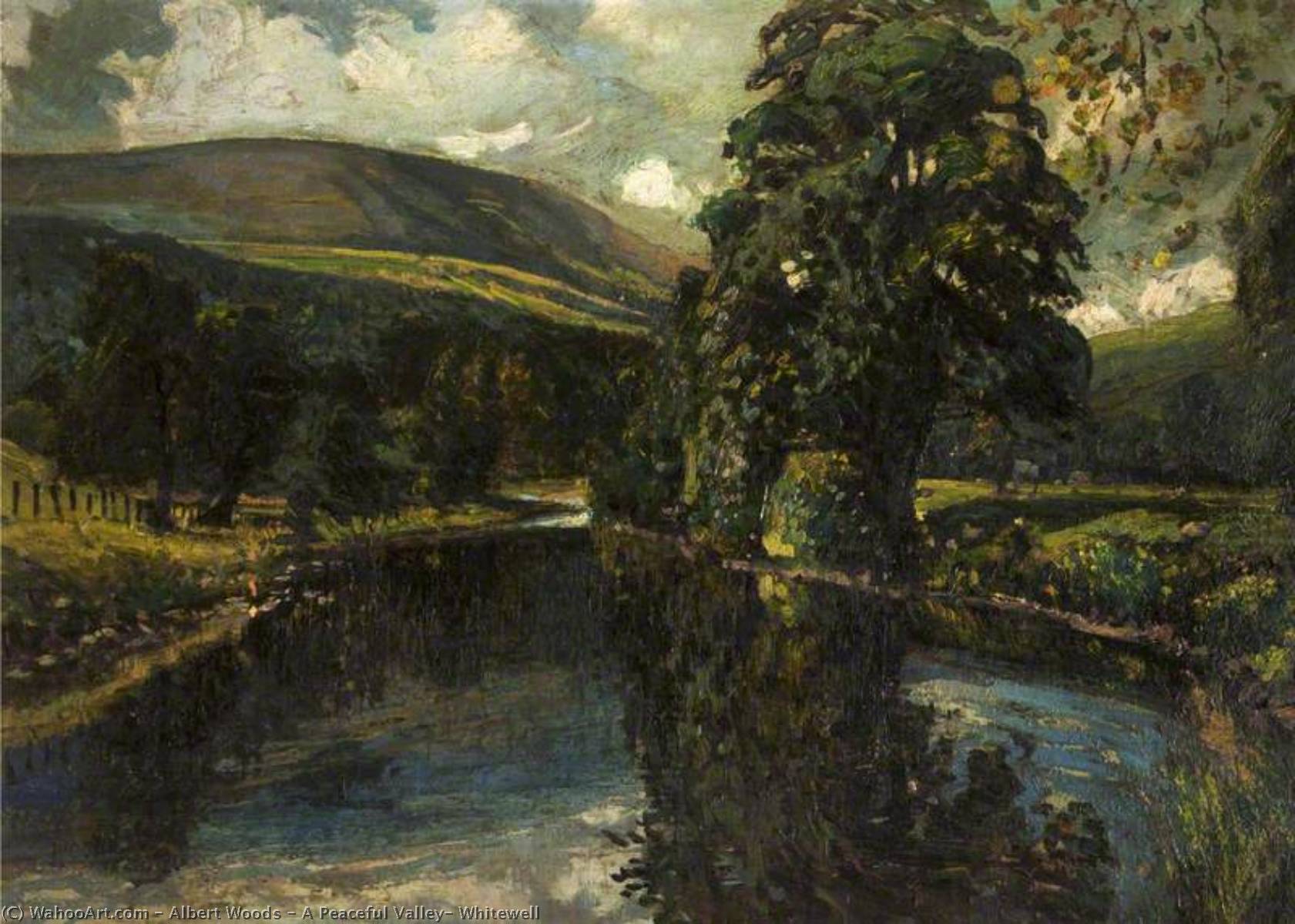 A Peaceful Valley, Whitewell — Albert Woods