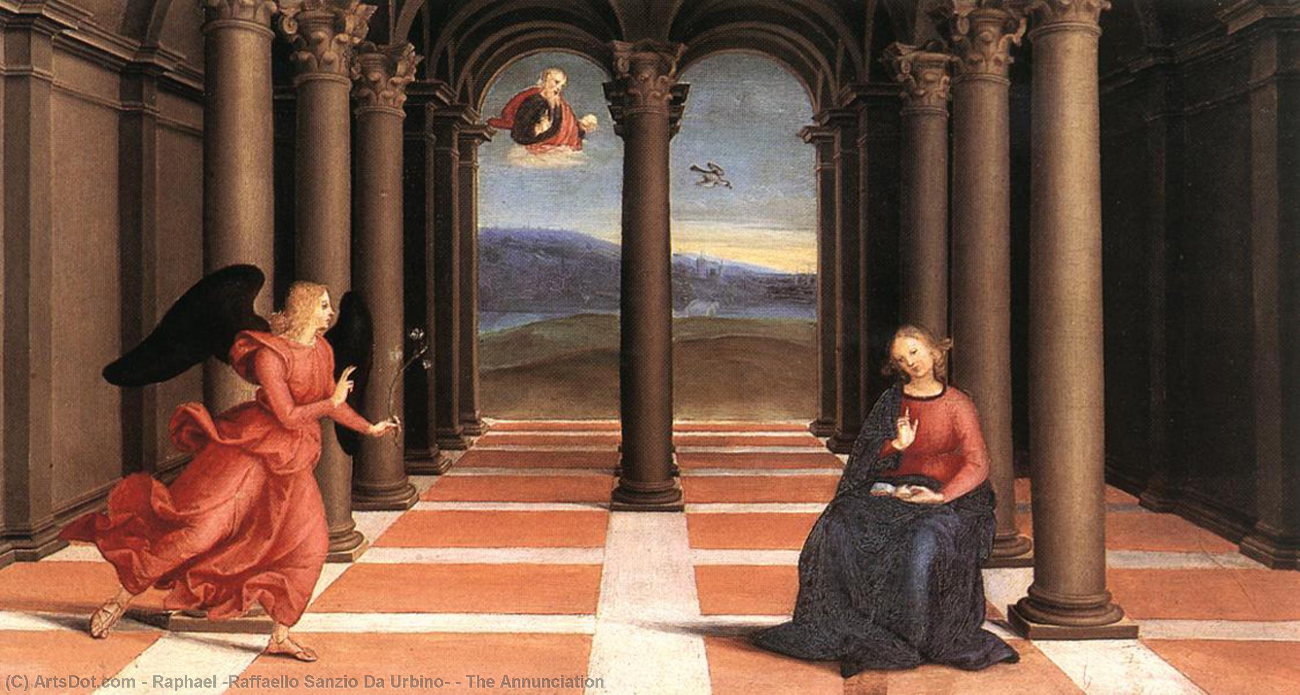 The Annunciation — ラファエロ