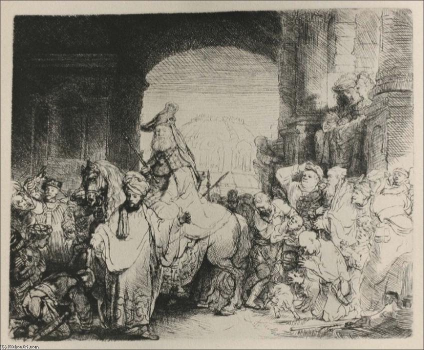 The Triumph Of Mordacai — Рембрант