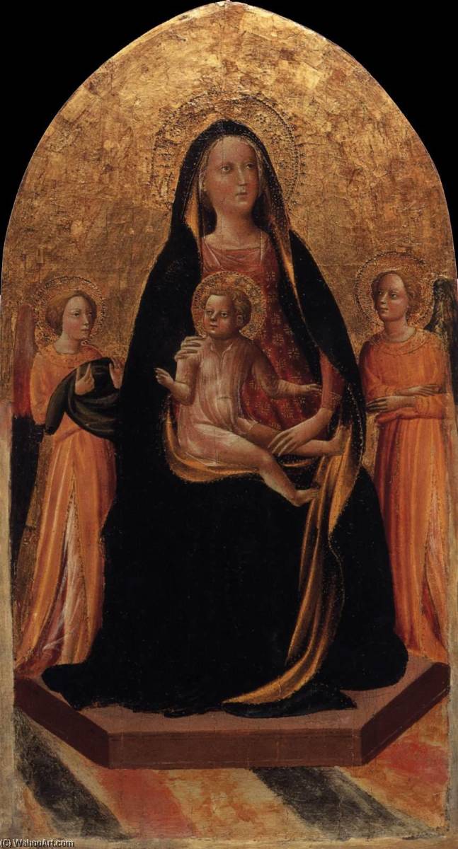 Madonna And Child Enthroned With Angels — Francesco D'antonio Di Bartolommeo