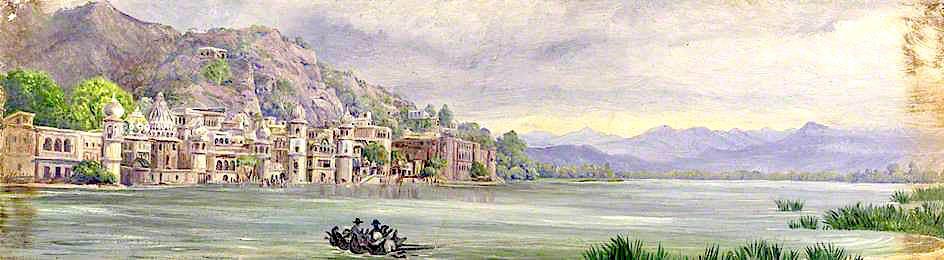 Hurdwar. Indien. Mai 1878 — Marianne North