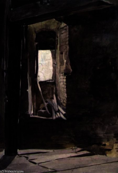 Interior Of The Windmill On The Battlefield Of Crecy — ジョン・アブソロン