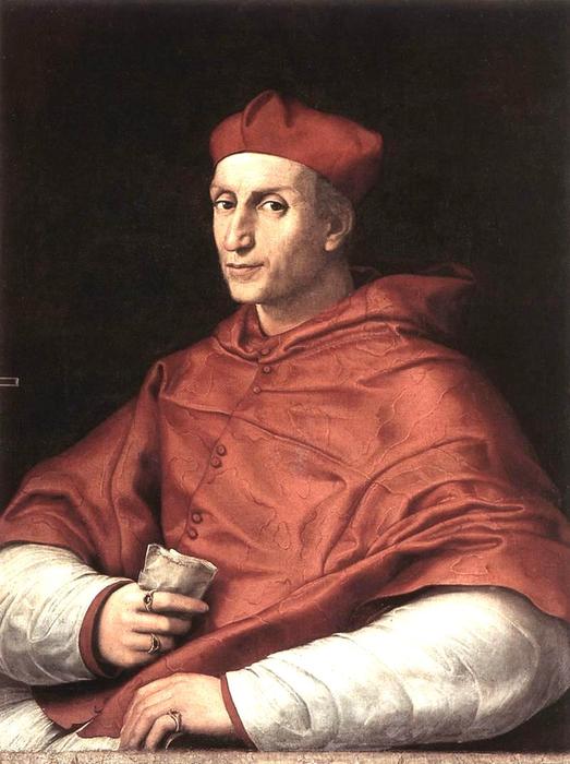 Portrait Of Cardinal Bibbiena — Рафаэль