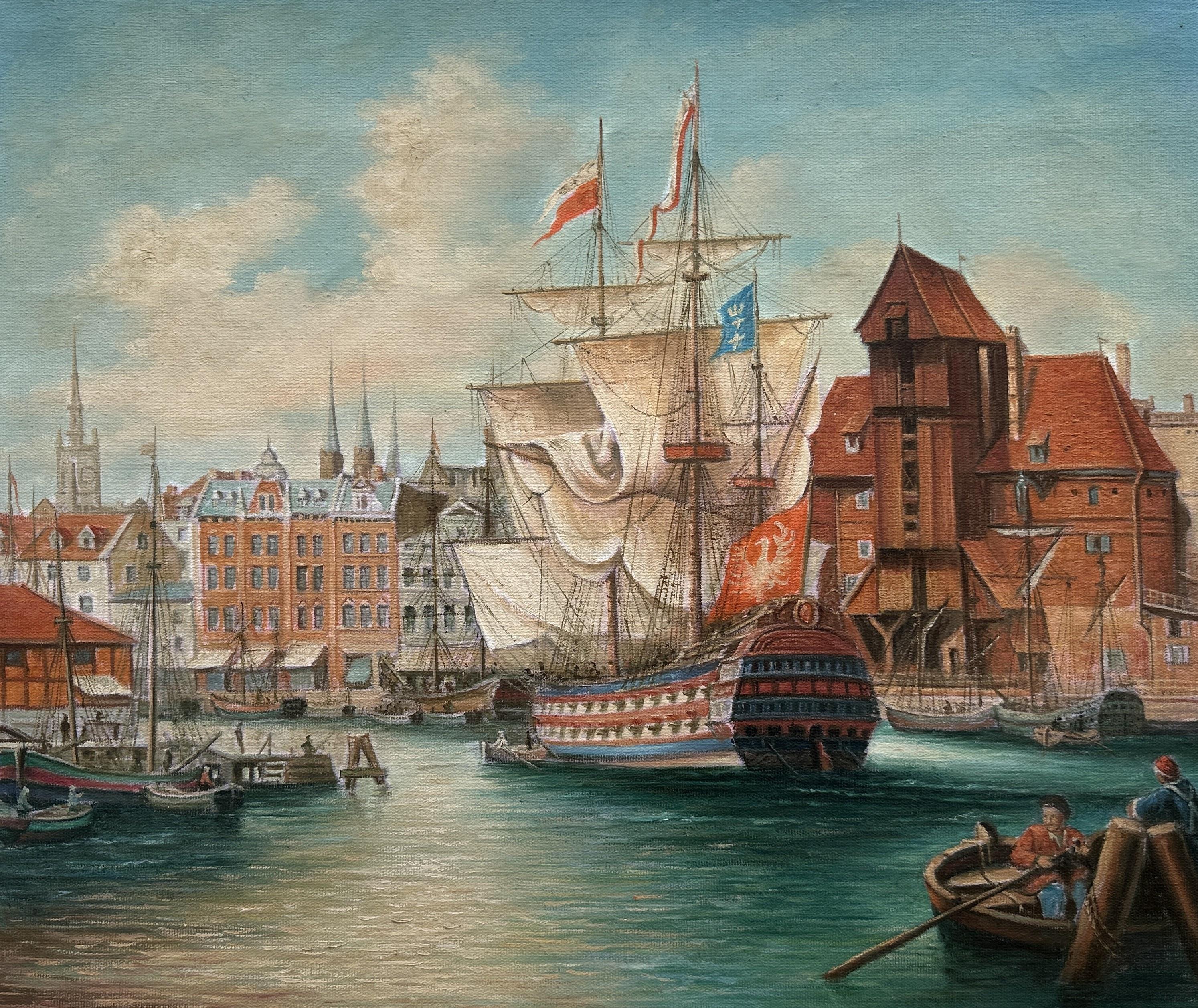 Gdańsk (the Old Gdansk) - Unknown Artist — Unbekannter Künstler, Mittel- Bis Spätseverisch