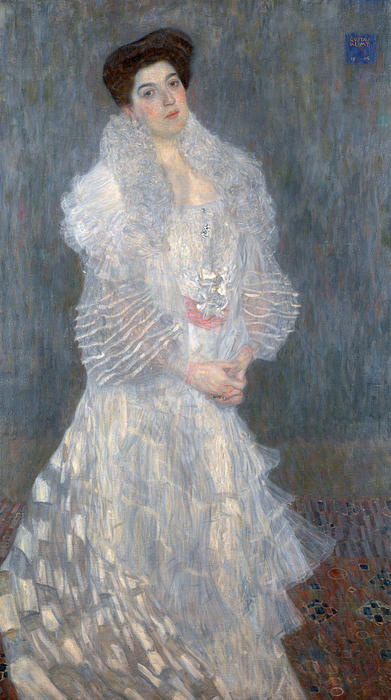 Portrait Of Hermine Gallia — Gustav Klimt