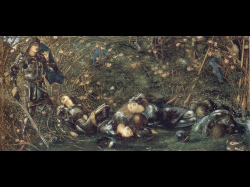 The Briar Wood — Edward Coley Burne-jones