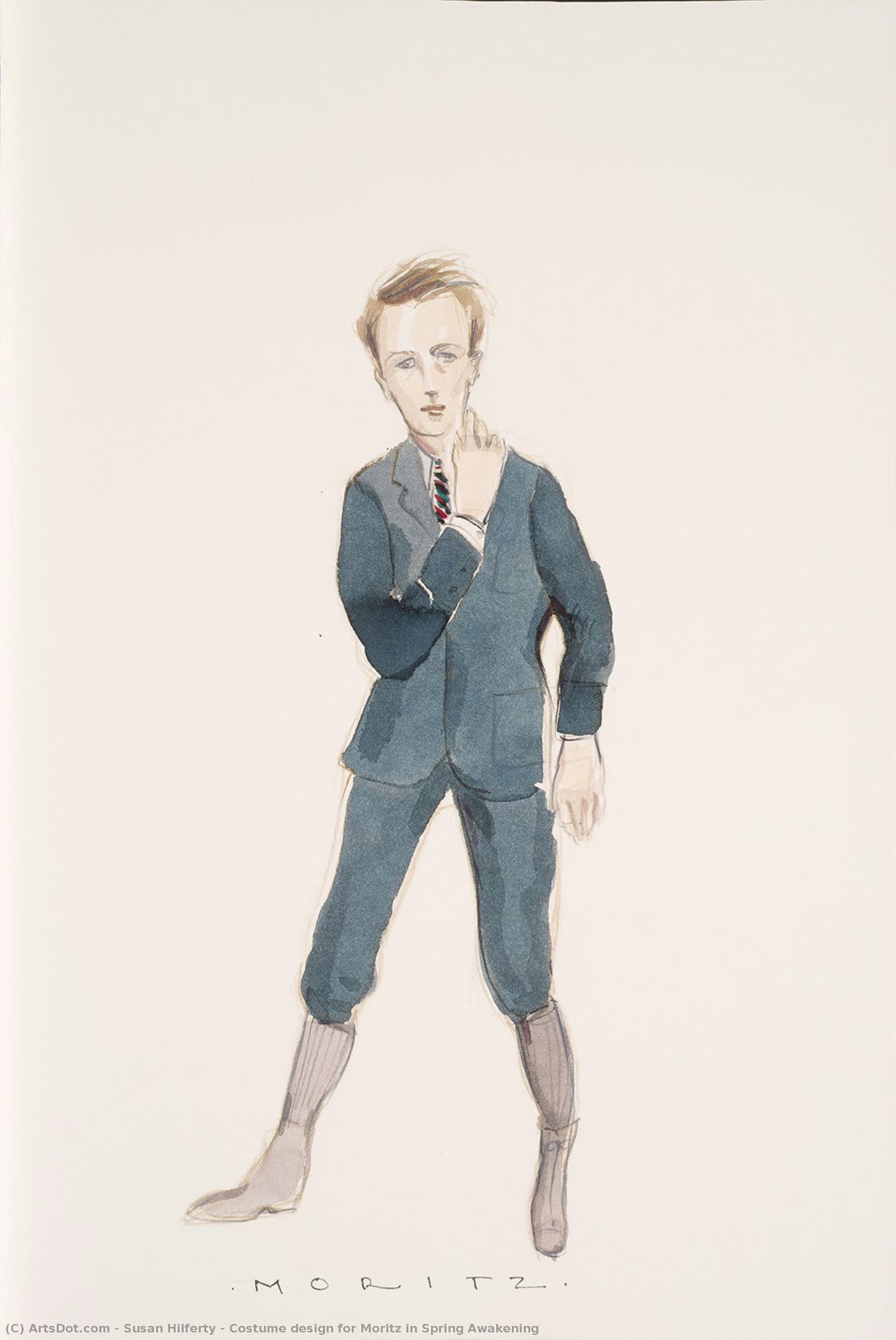 Costume Design For Moritz In Spring Awakening — Susan Hilferty