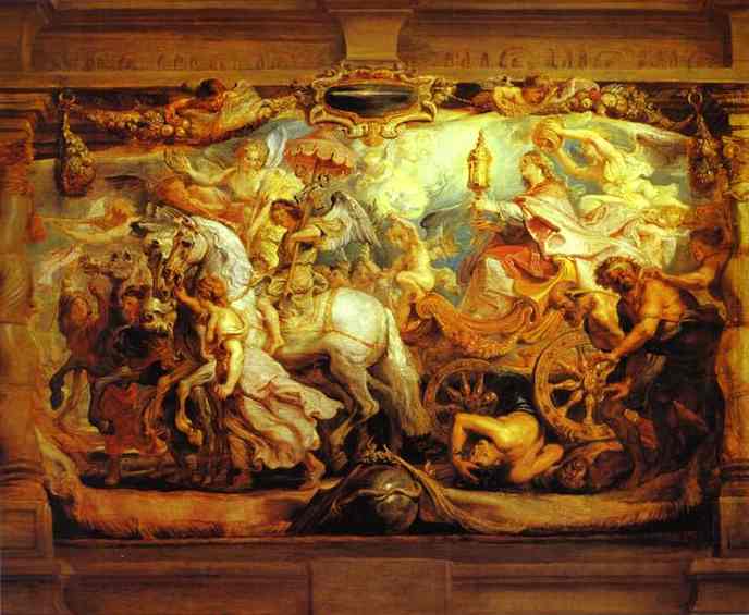 The Triumph Of The Church — Peter Paul Rubens