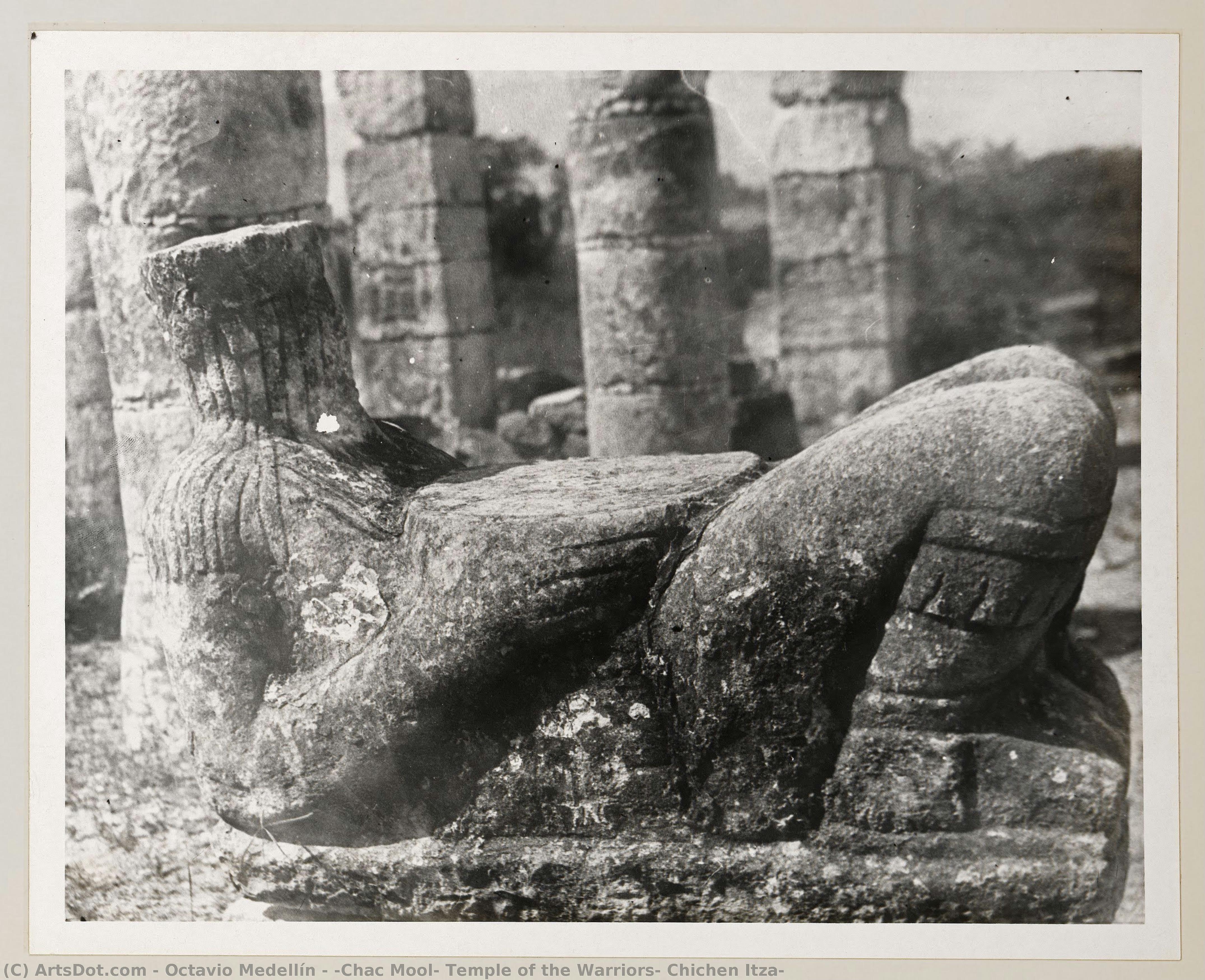 [chac Mool, Temple Of The Warriors, Chichen Itza] — Oktavio Medeljin
