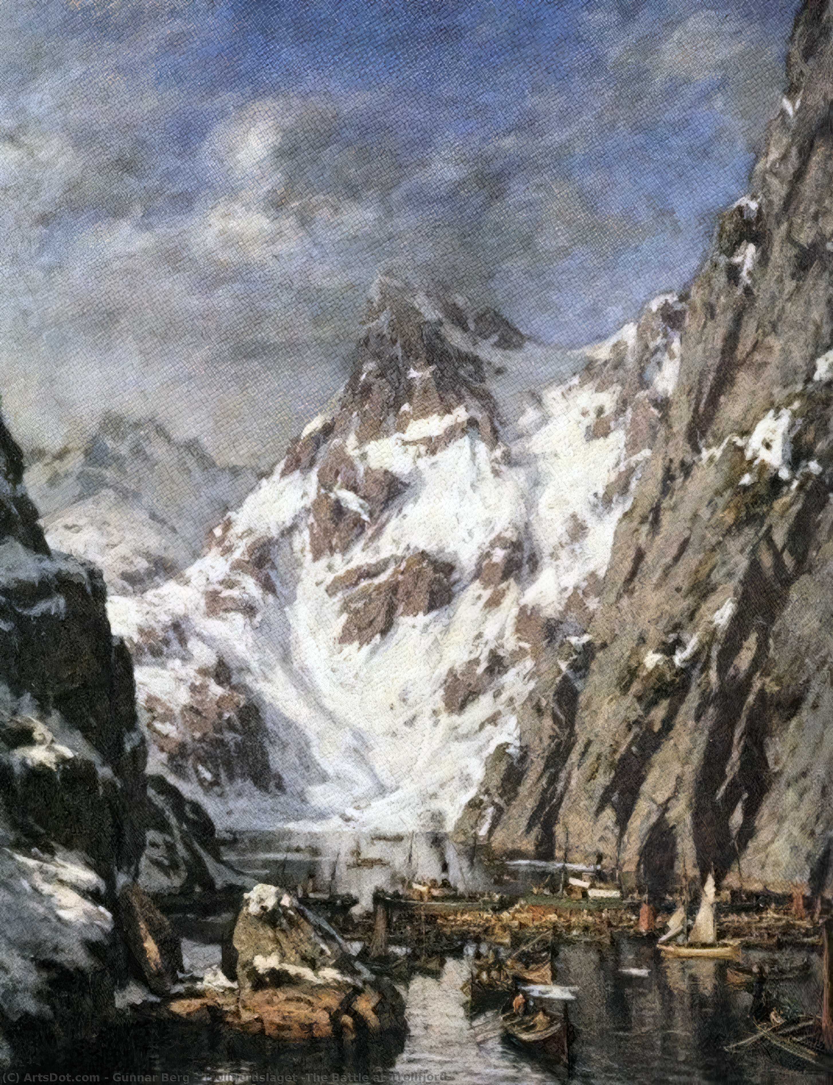Trollfjordslaget (the Battle At Trollfjord) — Gunnar Berg