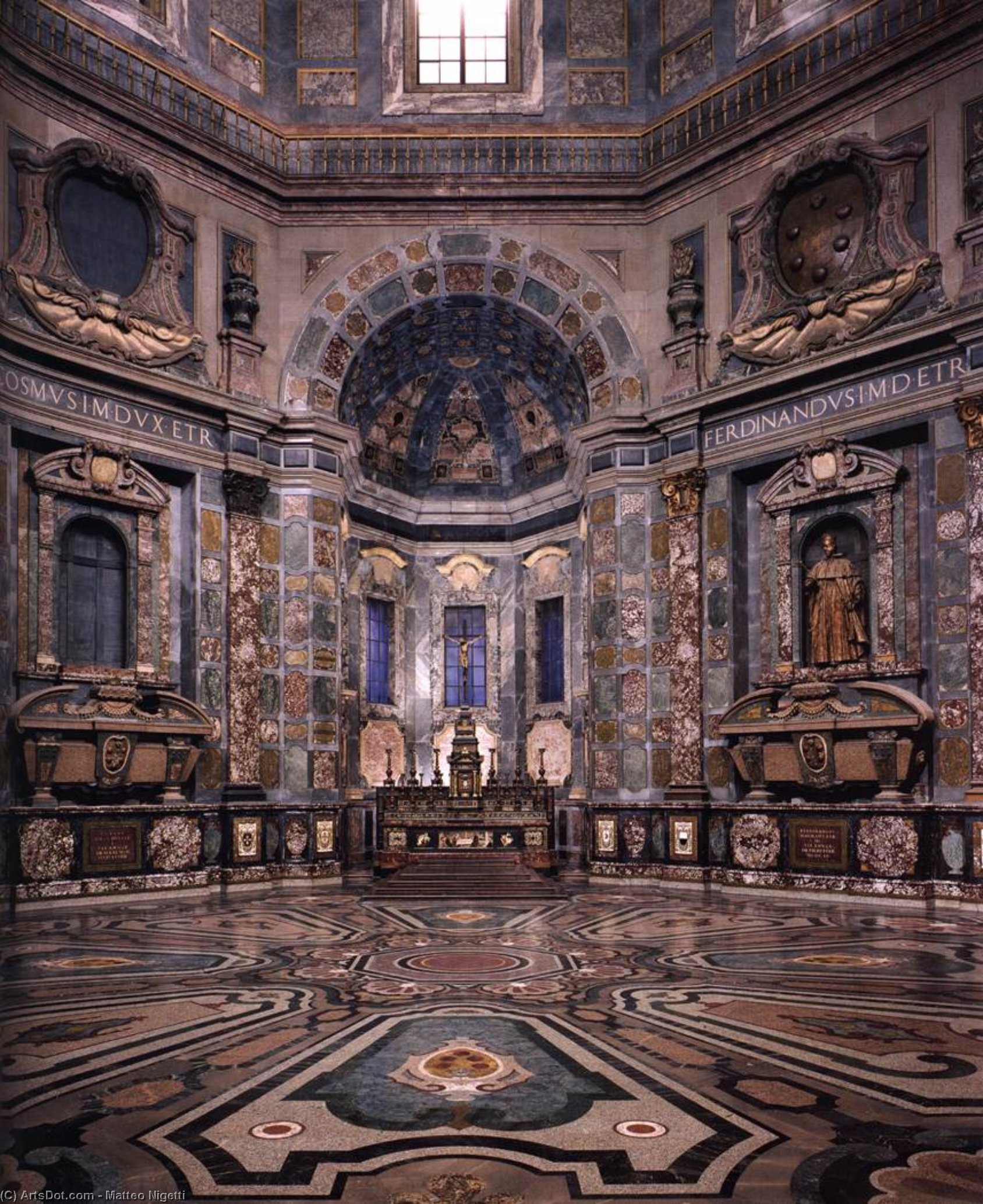 Interior Of The Cappella Dei Principi — Matteo Nigetti