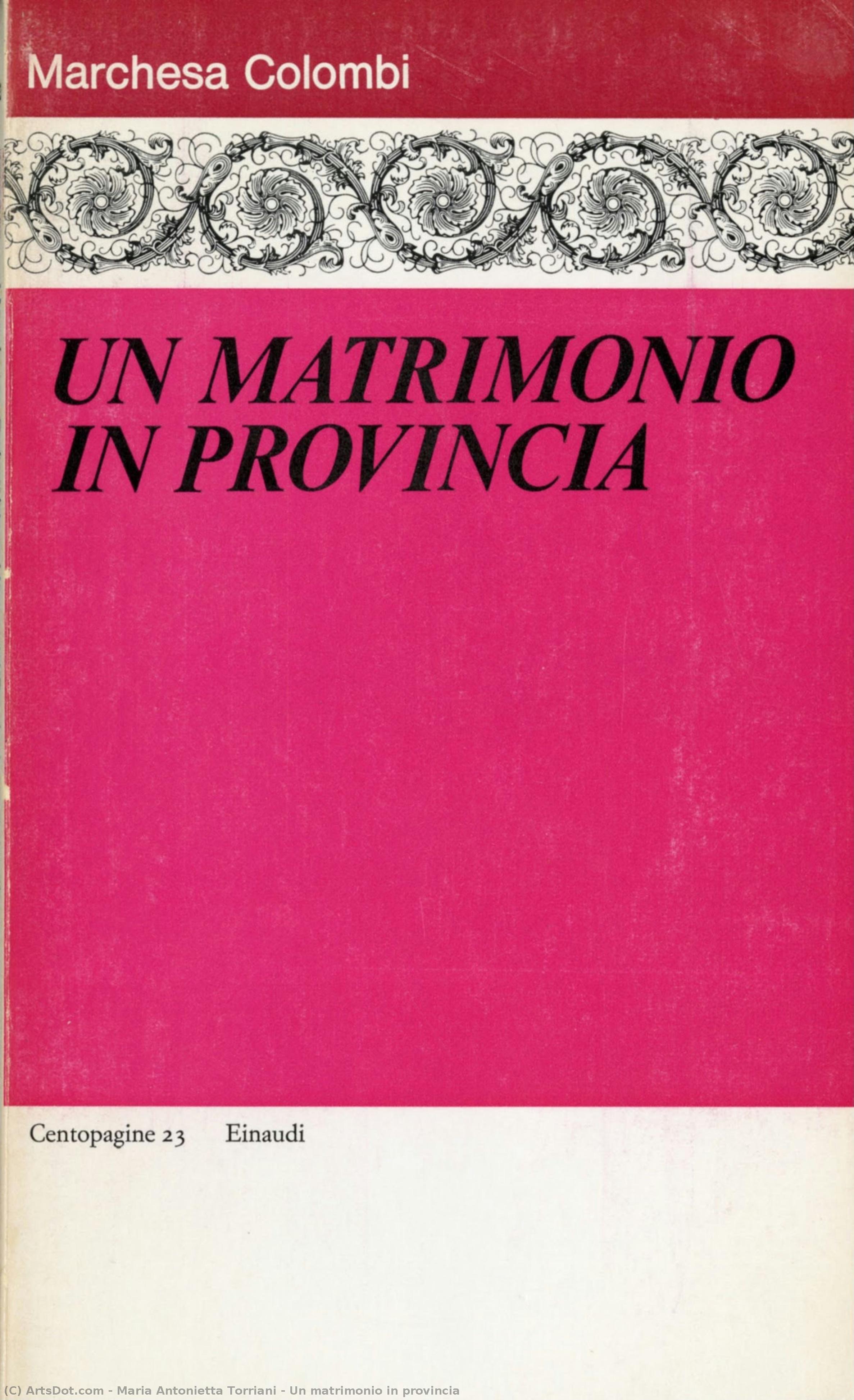 Un Matrimonio In Provincia — Maria Antonietta Torriani