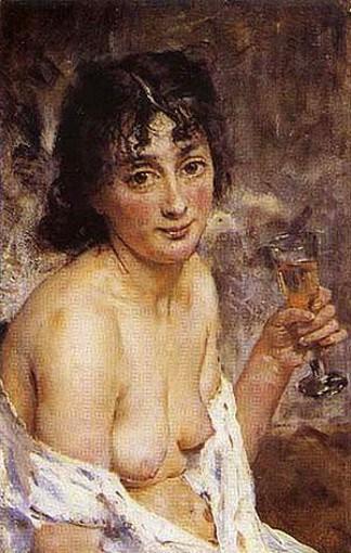 Norwegian Champagnepiken — Hans Heyerdahl