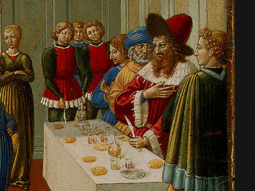 The Dance Of Salome (detail) — Benozzo Gozzoli