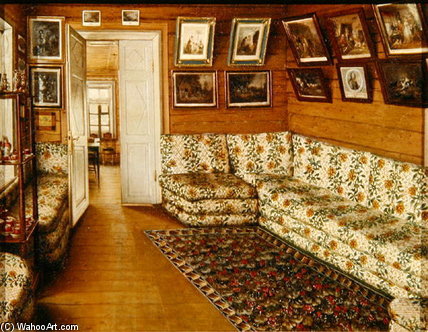Reception Room Of A Manor House — Grigori Vasilievich Soroka
