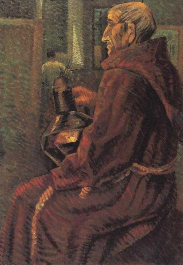 Seated Monk, 1925 — Сальвадор Дали