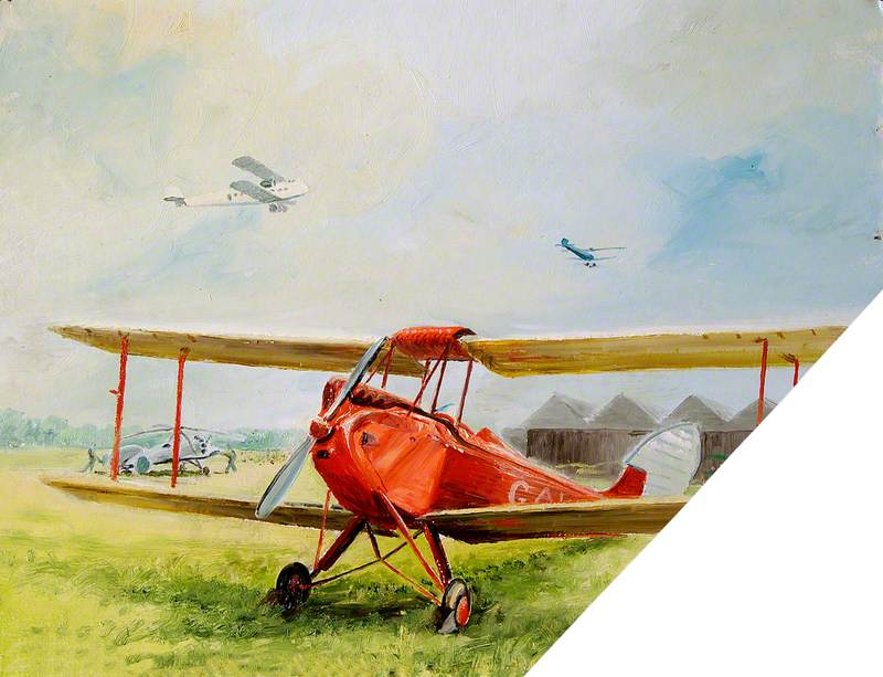 Norfolk And Norwich Aero Club, Mousehold Heath, Norfolk — John Constable Reeve