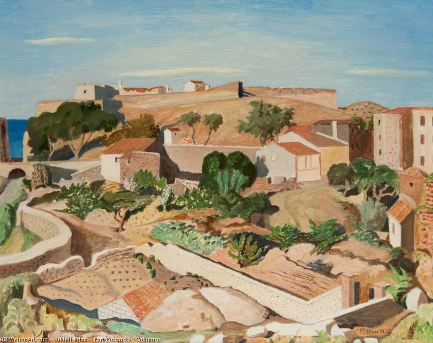 Fort Precincts, Collioure — Rudolf Ihlee