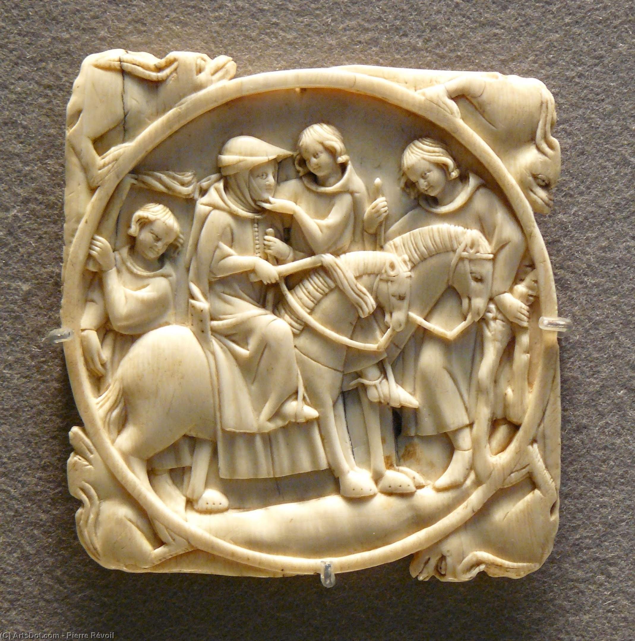 Riding Couple — Pierre Révoil