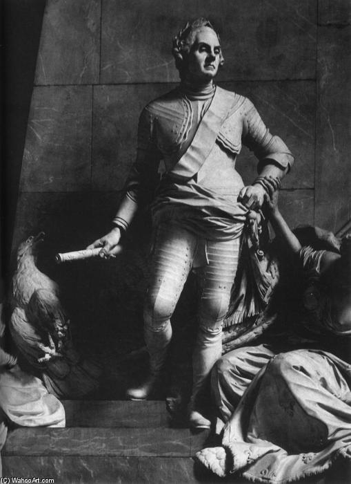 Mausoleum Of The Maréchal De Saxe (detail) — Jean-baptiste Pigalle