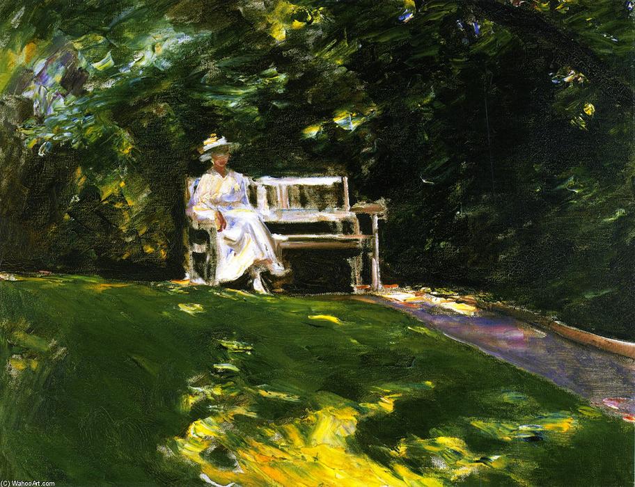 The Garden Bench — Max Liebermann