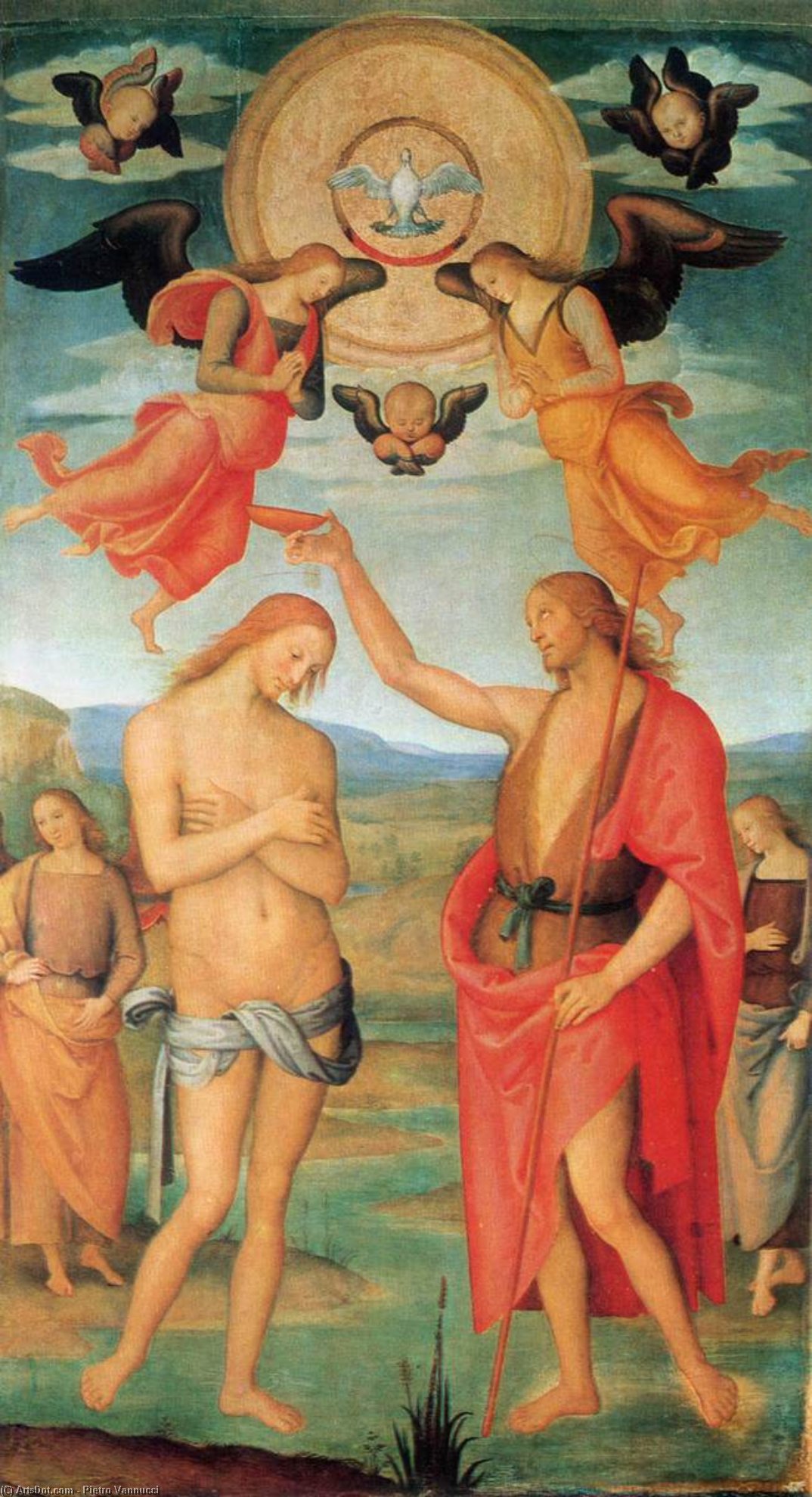 The Baptism Of Christ — Pjetro Perudžino