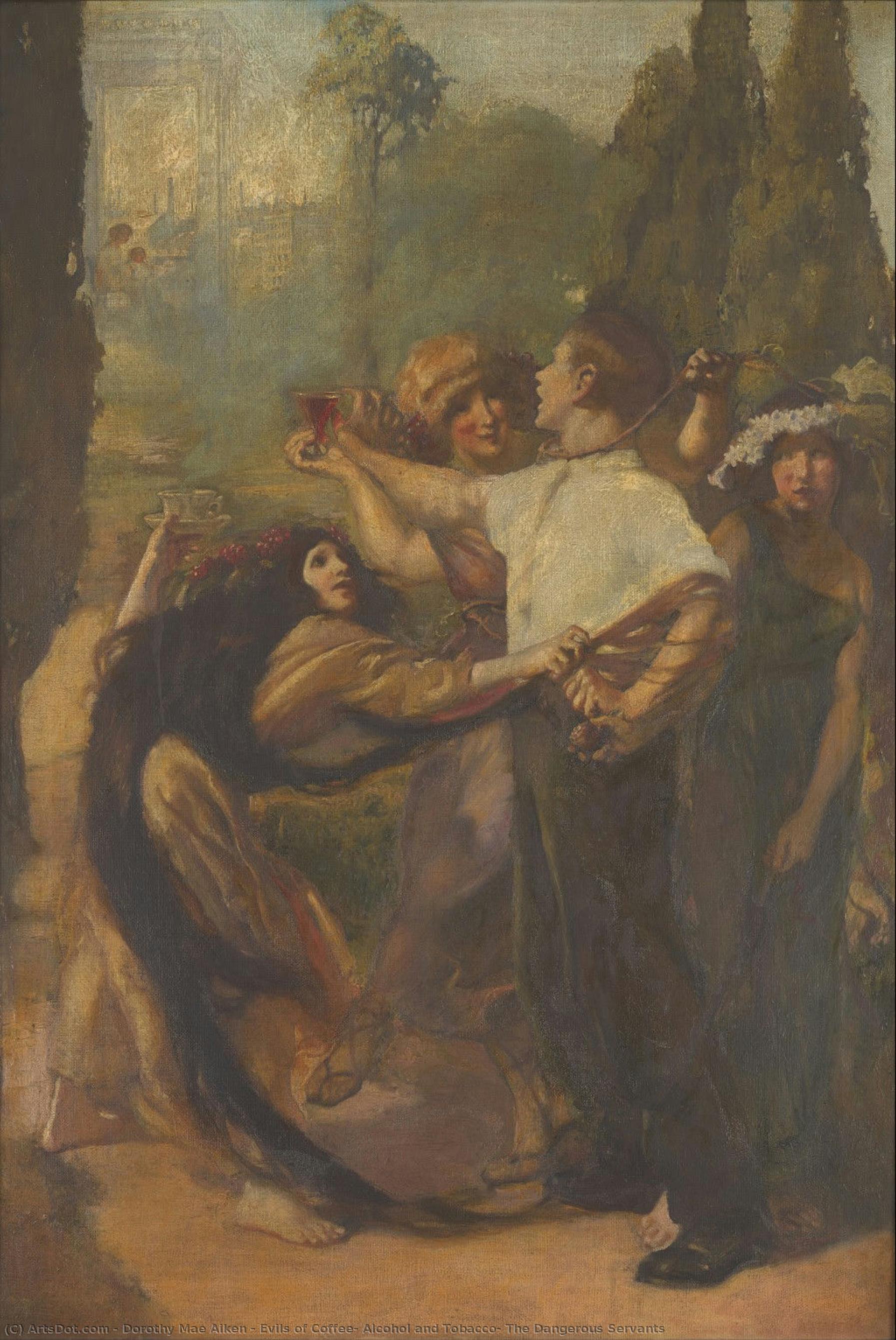 Evils Of Coffee, Alcohol And Tobacco; The Dangerous Servants — Dorothy Mae Aiken