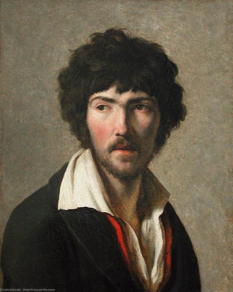 Portrait Of Maurice Quay — Henri François Riesener