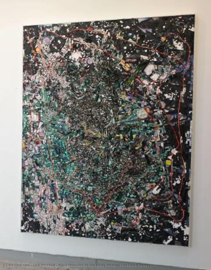 Black Monolith Xi (six Kinky Strings: For Chuck Berry) — Jack Whitten