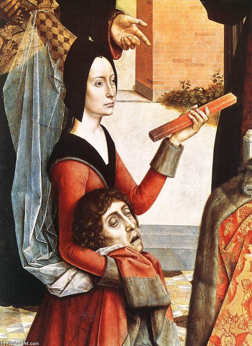 The Ordeal By Fire (detail) — Aelbrecht Bouts