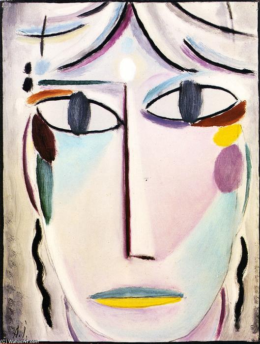 Savior's Face: The Angel Gabriel — Alexej Von Jawlensky