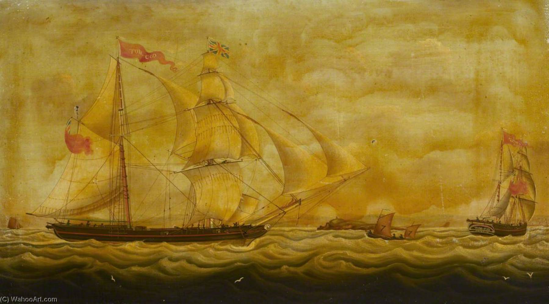 The Schooner 'tom Cod' — Joseph Walter