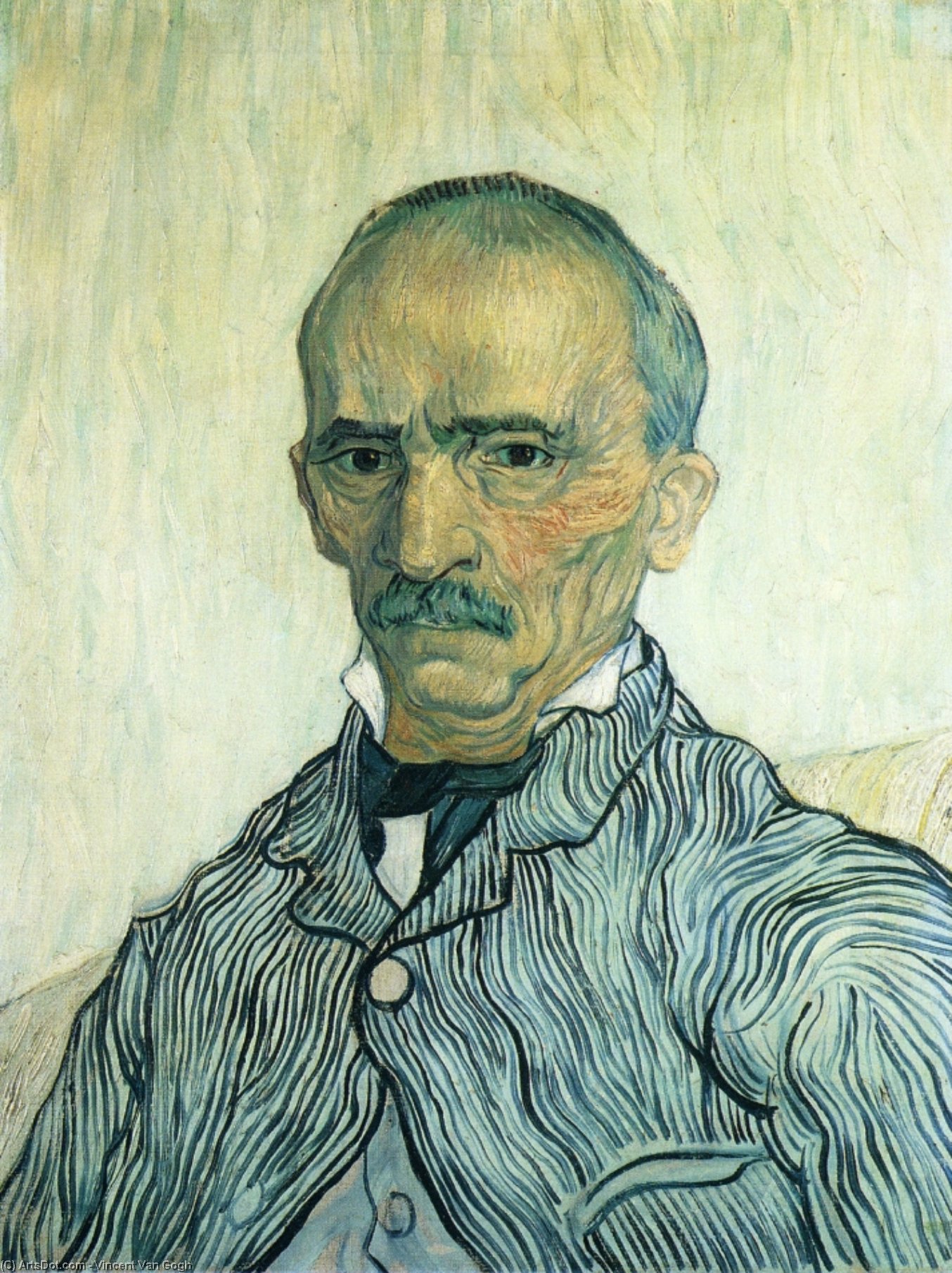 Portrait Of Trabuc — Vincent Willem Van Gogh