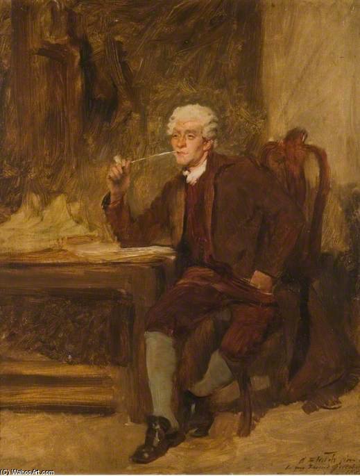 A Sketch Given To My Friend, G. Robinson — John Seymour Lucas