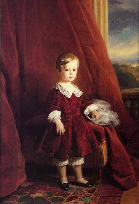 Painting Of The Count Of Eu As A Child — Franz Xavier Winterhalter