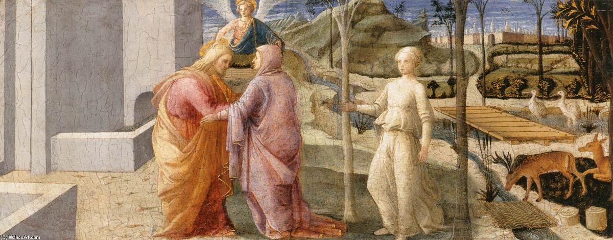 Meeting Of Joachim And Anne At The Golden Gate — Filippo Di Tommaso Lippi